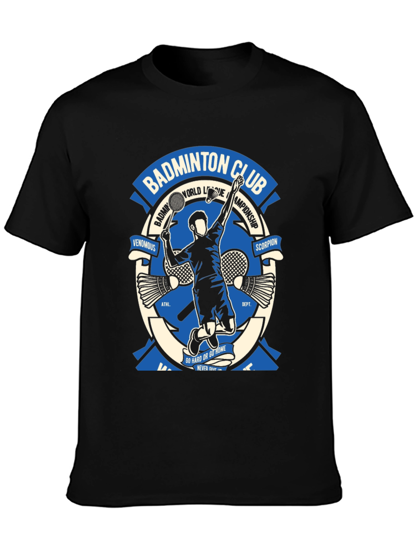 Badminton Club Graphic T-Shirt