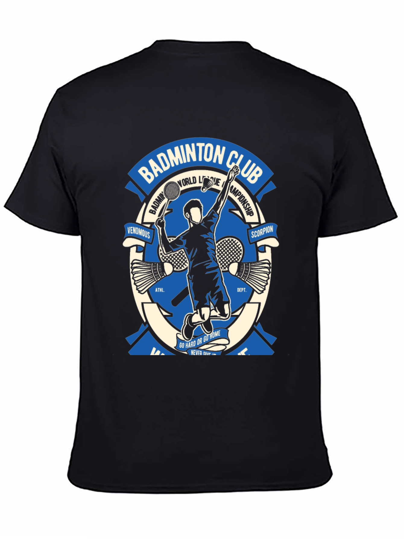 Badminton Club Graphic T-Shirt