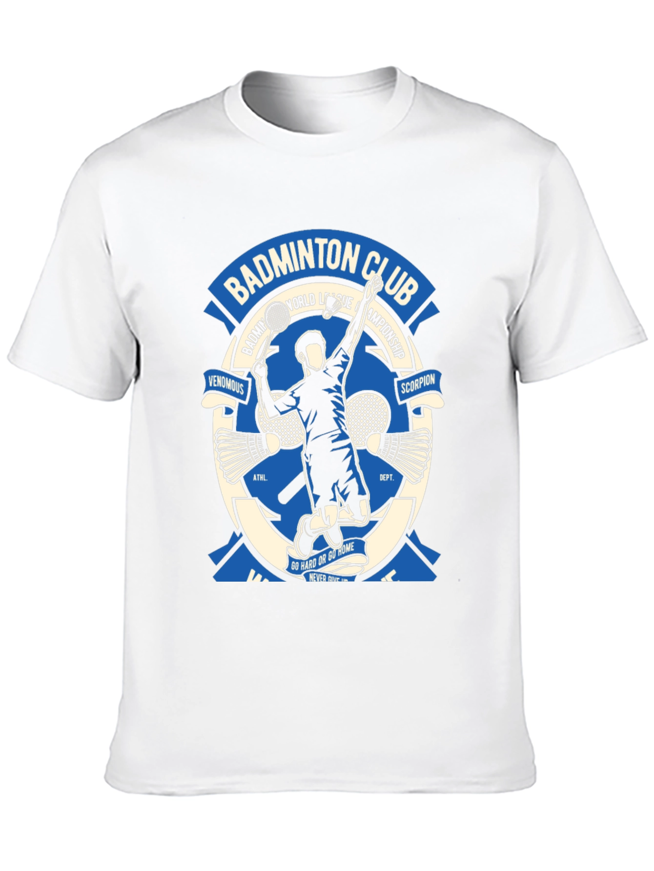 Badminton Club Graphic T-Shirt