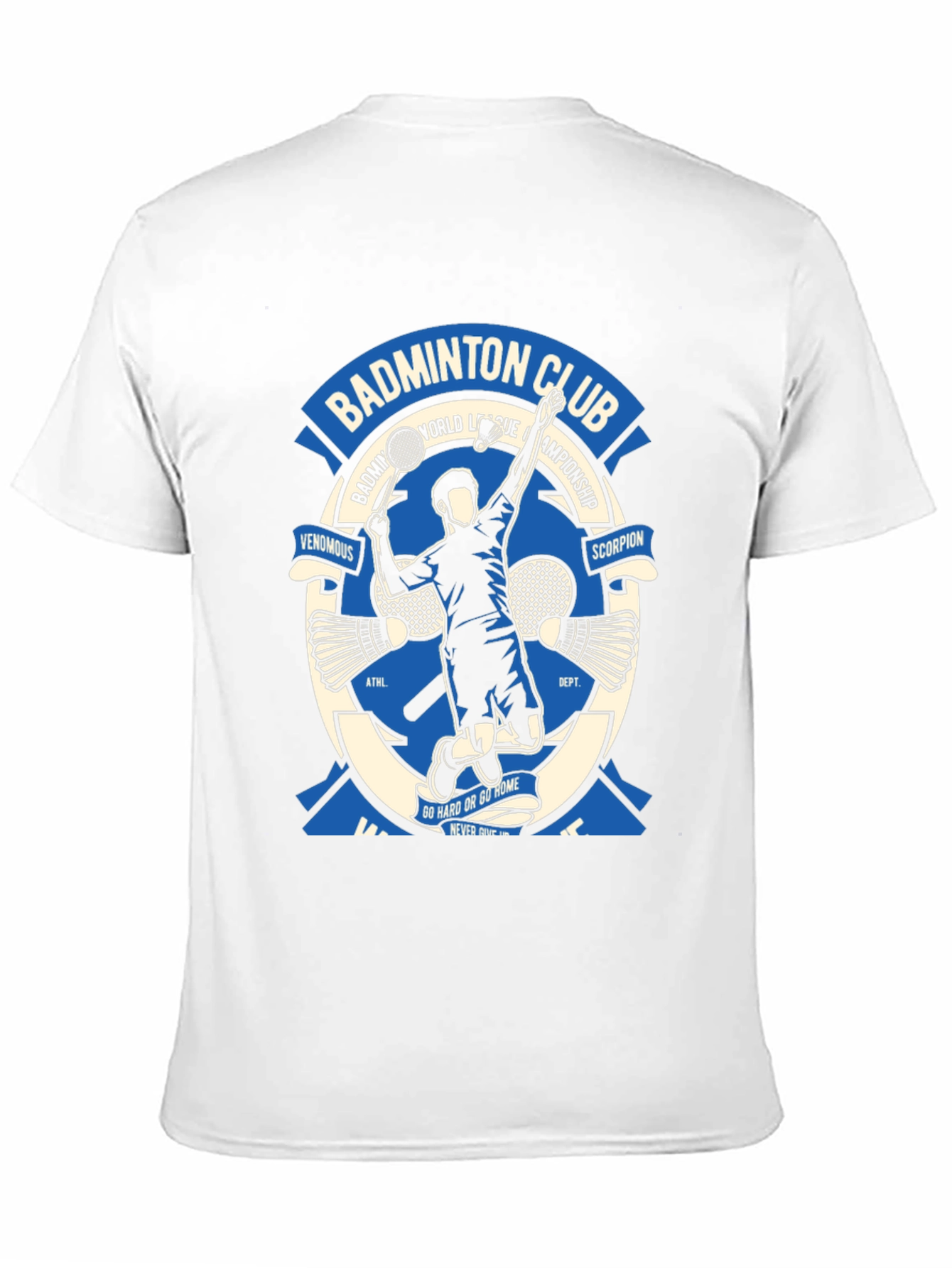 Badminton Club Graphic T-Shirt