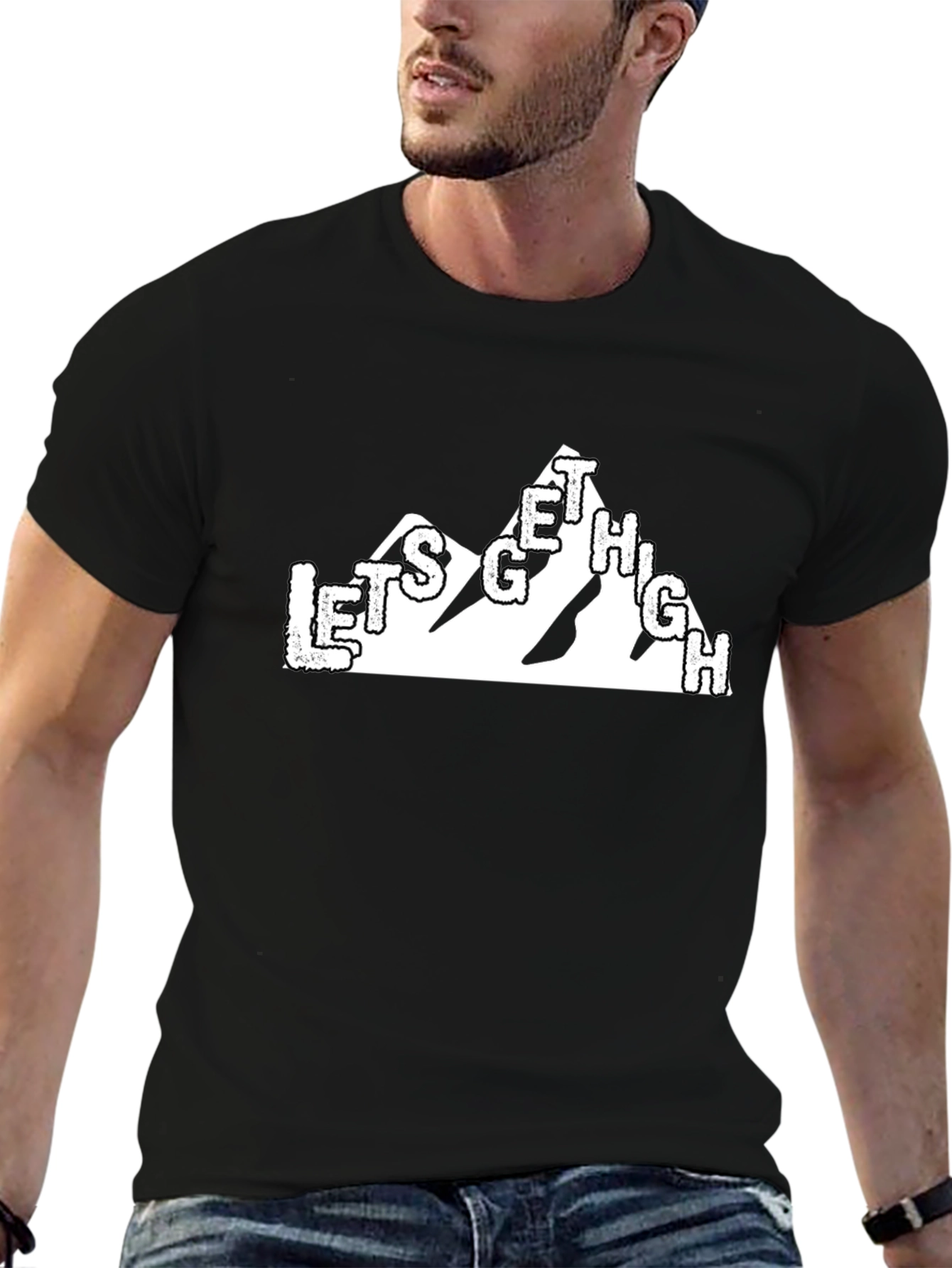 Lets Get High Mountain T-Shirt