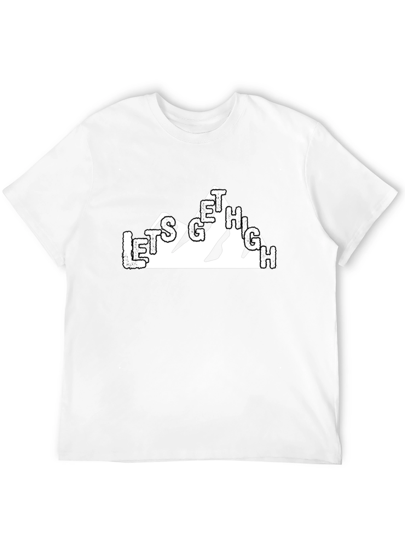 Lets Get High Mountain T-Shirt