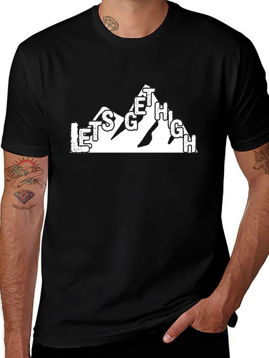 Lets Get High Mountain T-Shirt