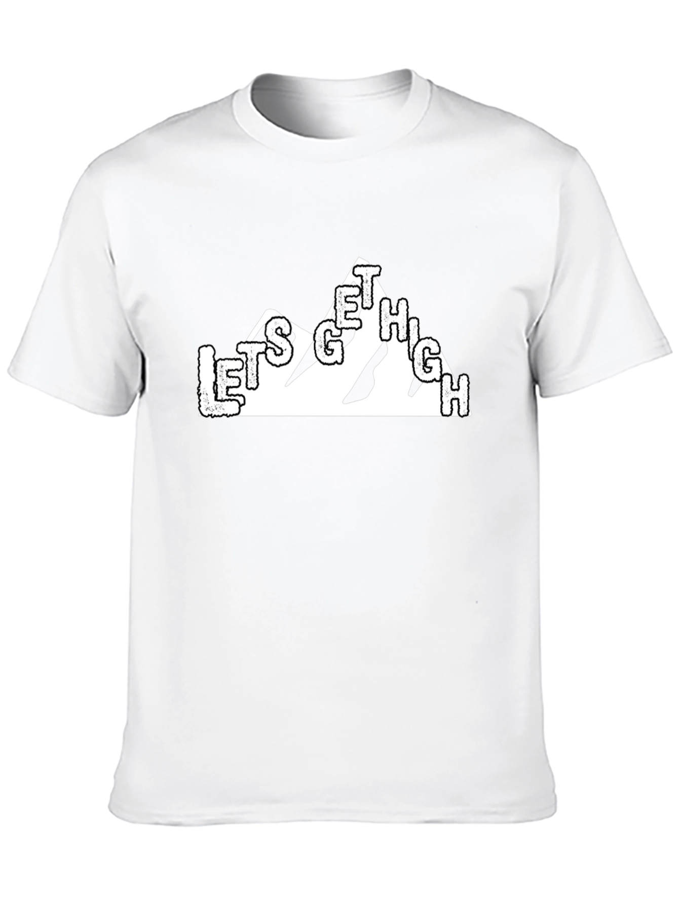 Lets Get High Mountain T-Shirt