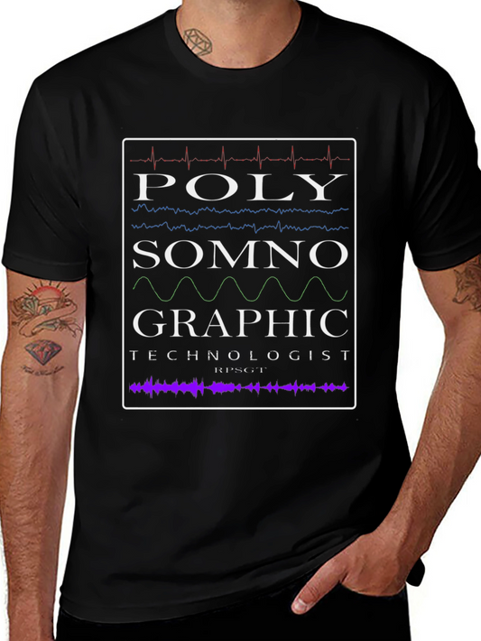 Polysomnographic Technologist Graphic T-Shirt