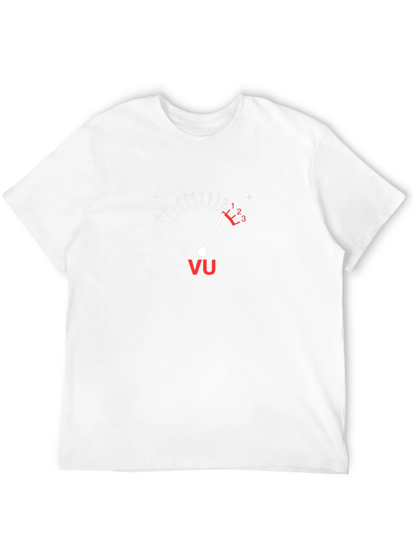 VU Meter Graphic Tee - Black