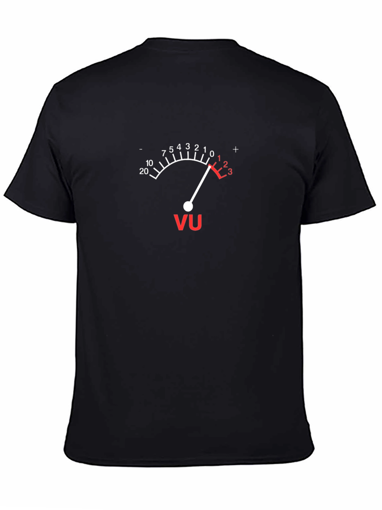 VU Meter Graphic Tee - Black