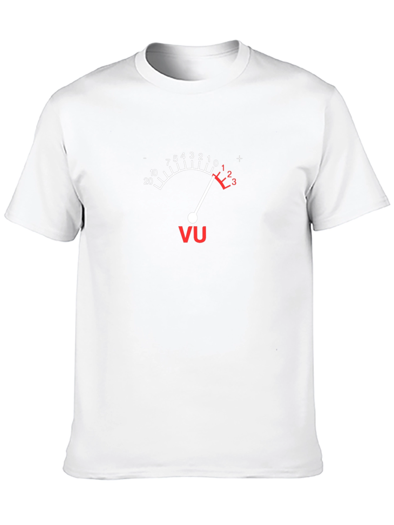 VU Meter Graphic Tee - Black