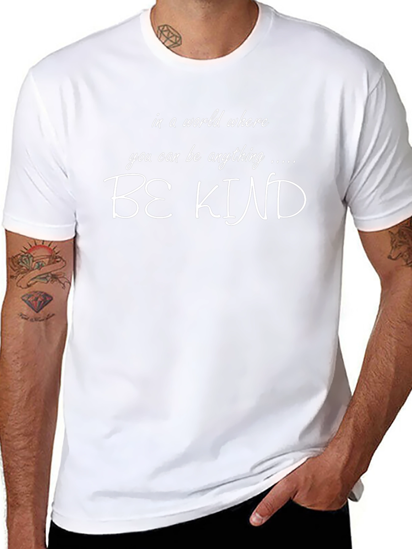 Be Kind Graphic Tee - Black T-Shirt