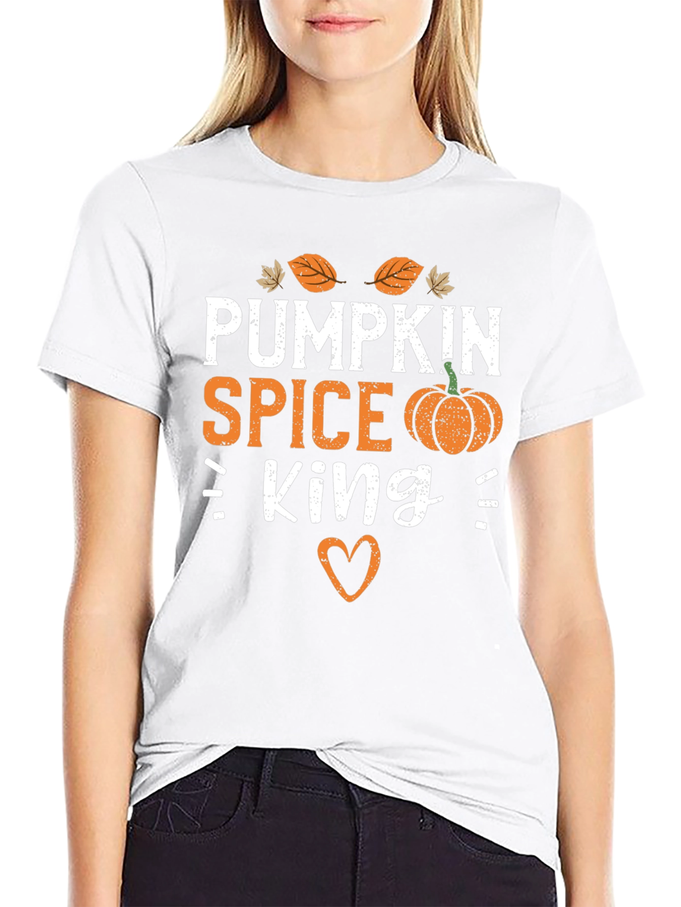 Pumpkin Spice King Graphic T-Shirt
