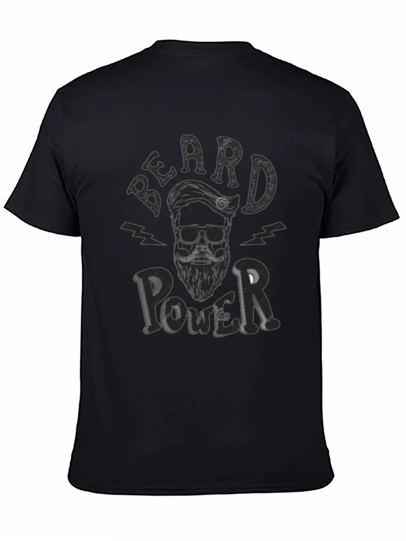 Beard Power Graphic T-Shirt - Trendy Style