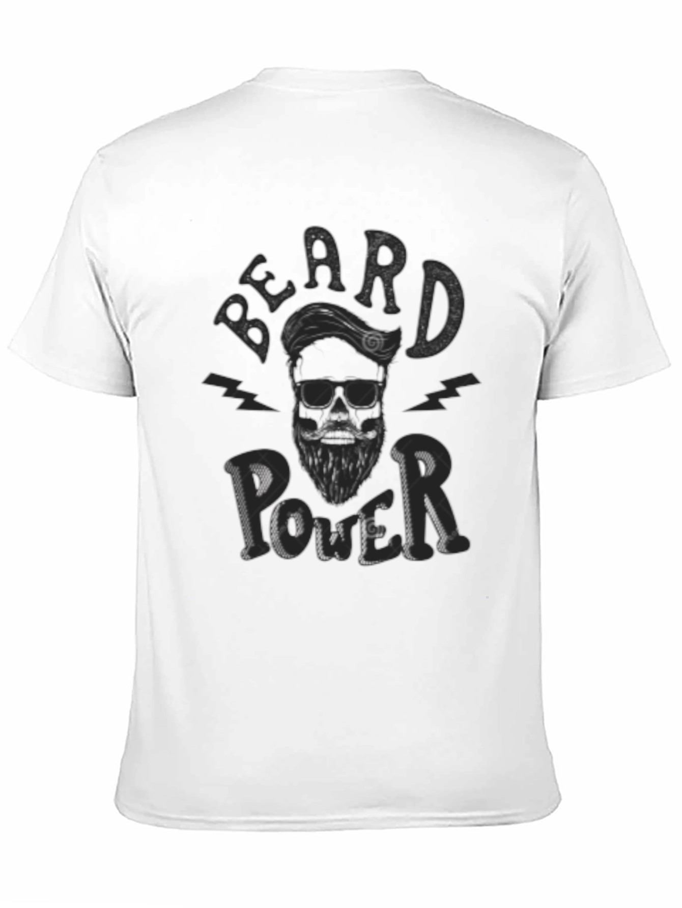 Beard Power Graphic T-Shirt - Trendy Style
