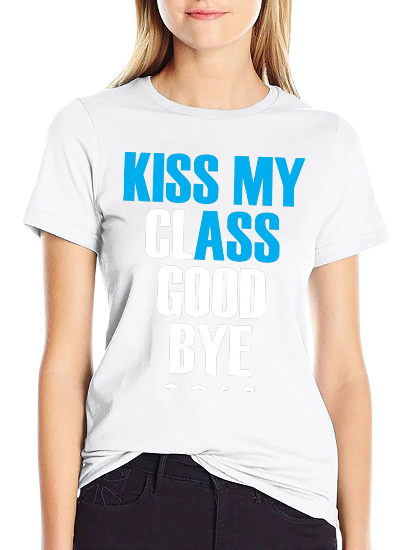 Kiss My Class Goodbye 2024 Graduation T-Shirt