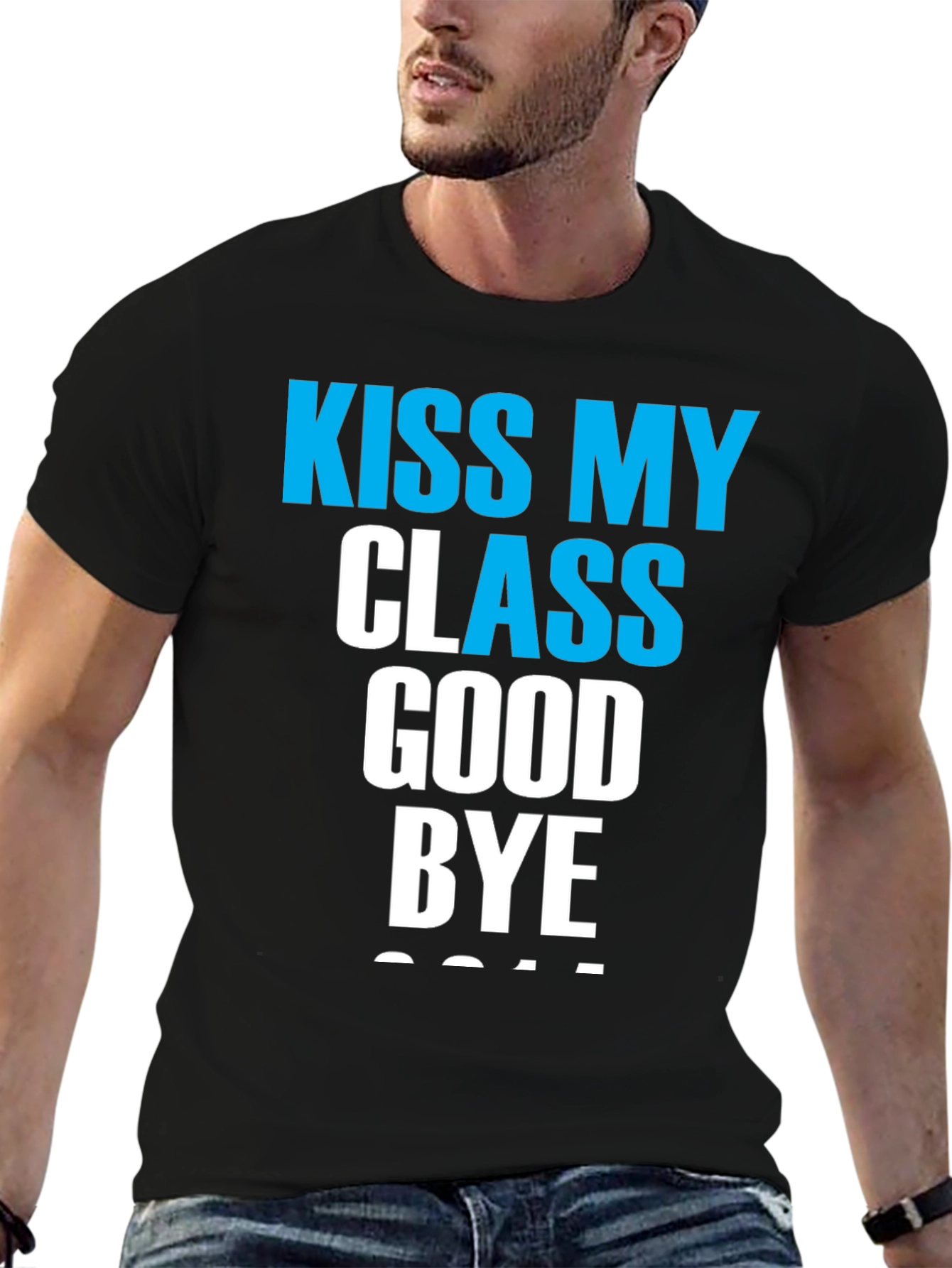 Kiss My Class Goodbye 2024 Graduation T-Shirt