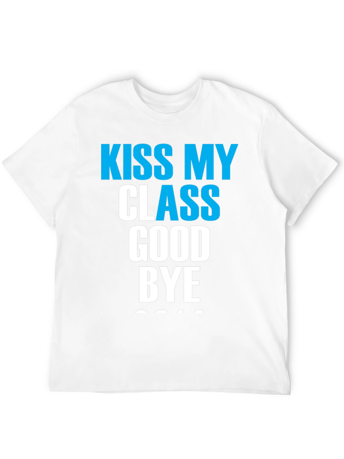 Kiss My Class Goodbye 2024 Graduation T-Shirt