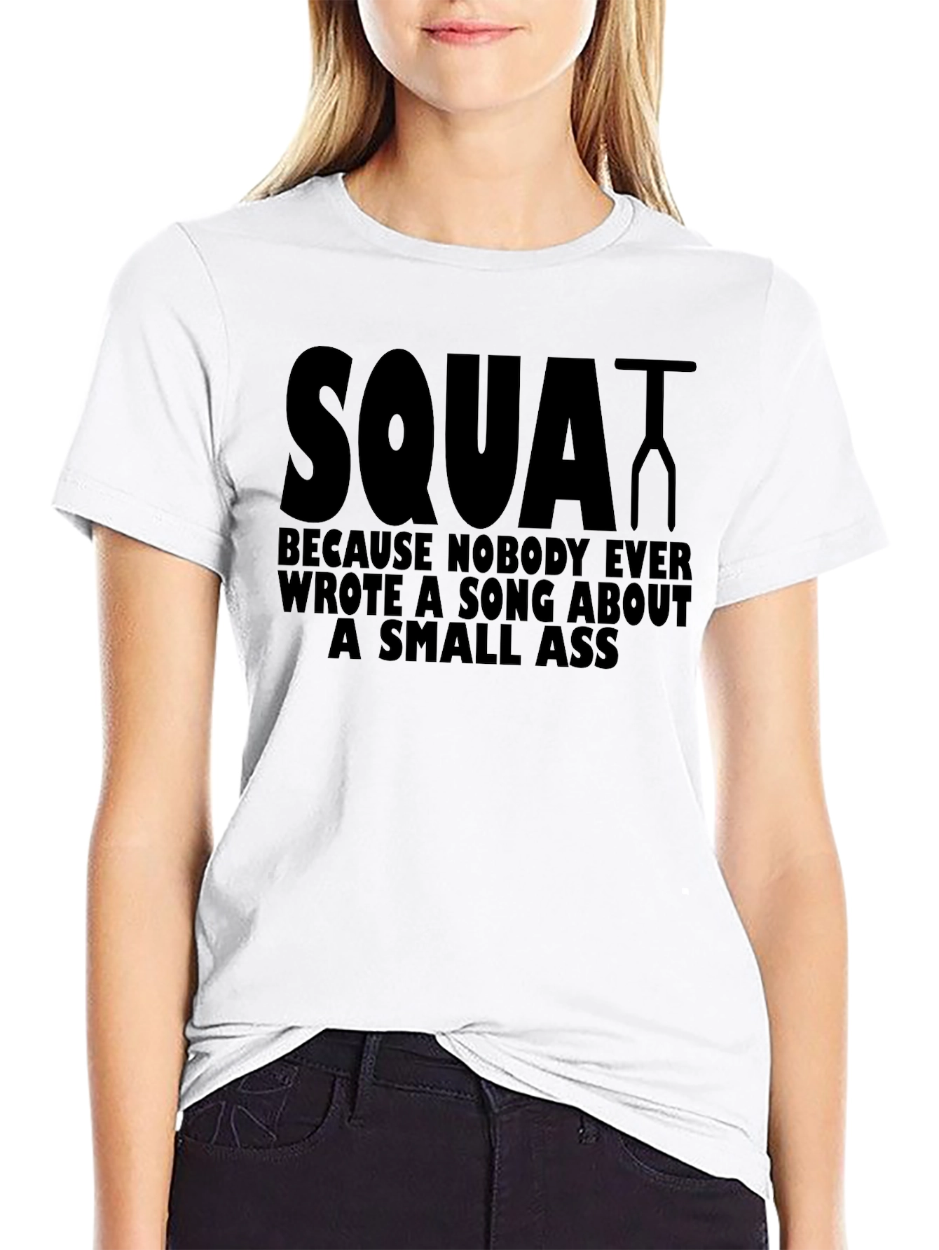 Squat T-Shirt - Funny Workout Tee