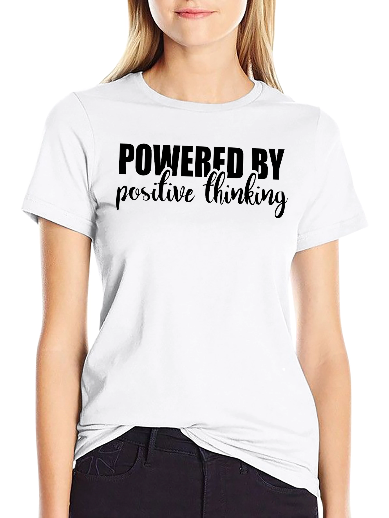 Powered By Positive Thinking T-Shirt