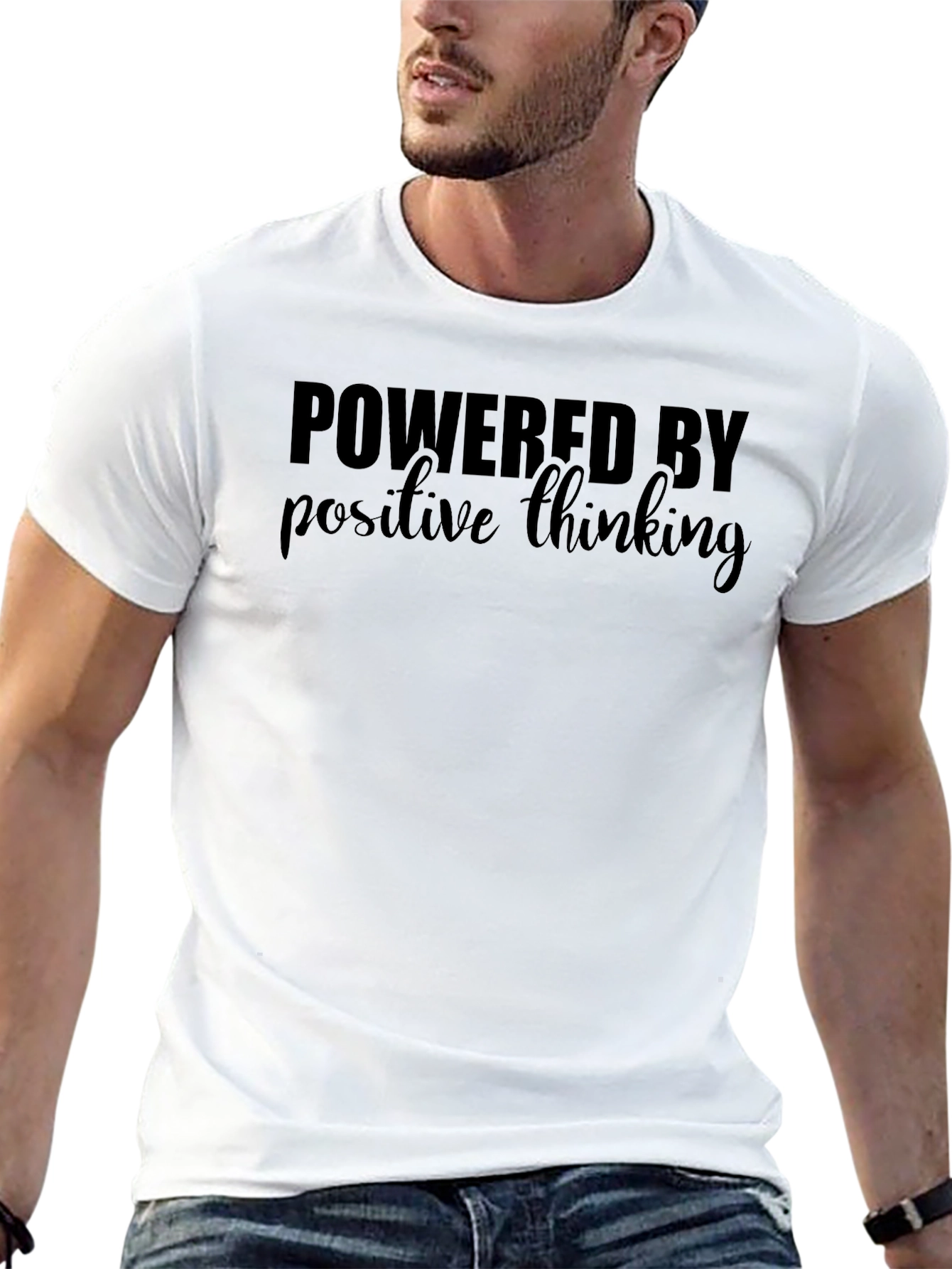 Powered By Positive Thinking T-Shirt