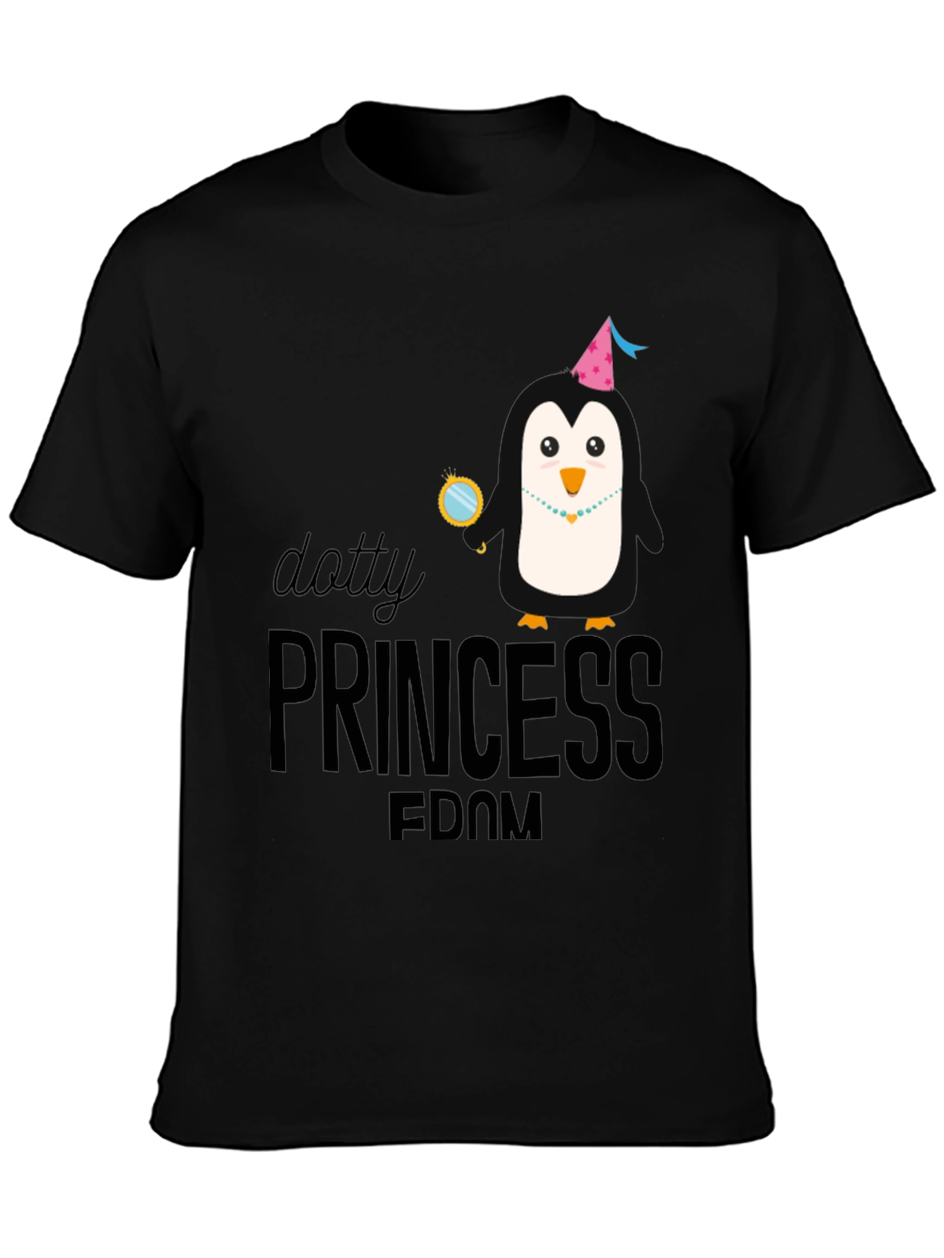 Dotty Princess Penguin T-Shirt