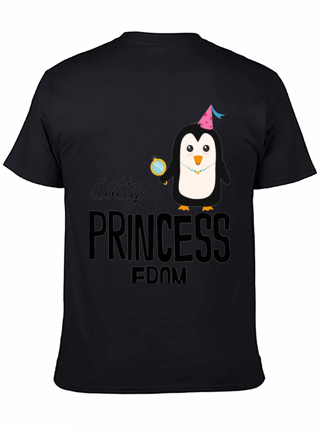 Dotty Princess Penguin T-Shirt