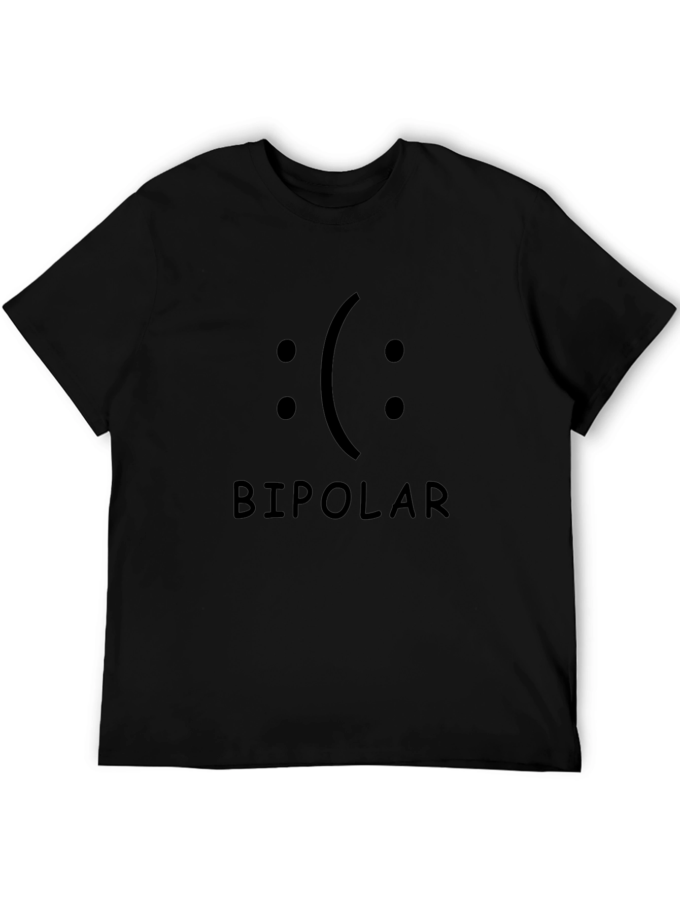 Bipolar Graphic Black T-Shirt