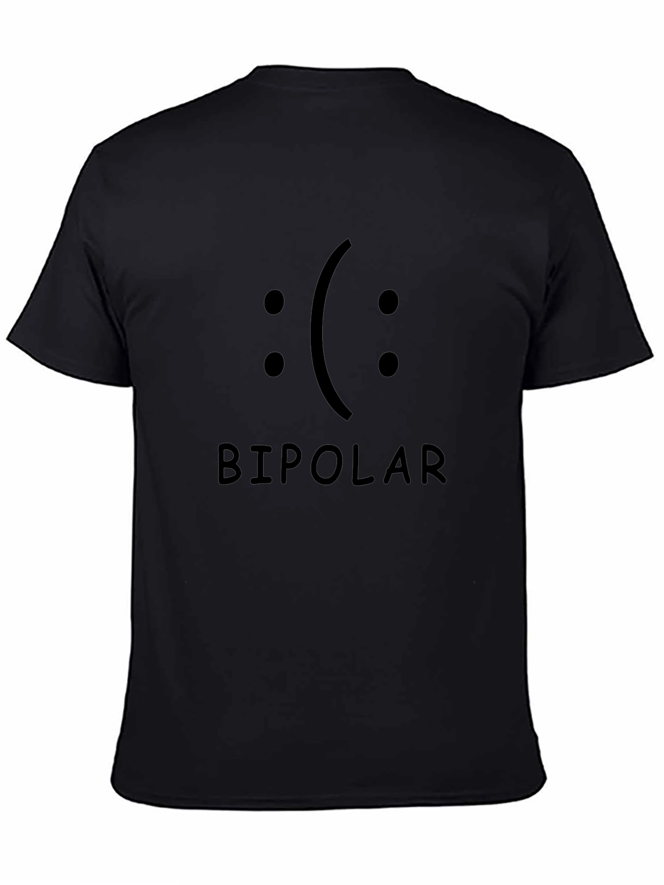 Bipolar Graphic Black T-Shirt