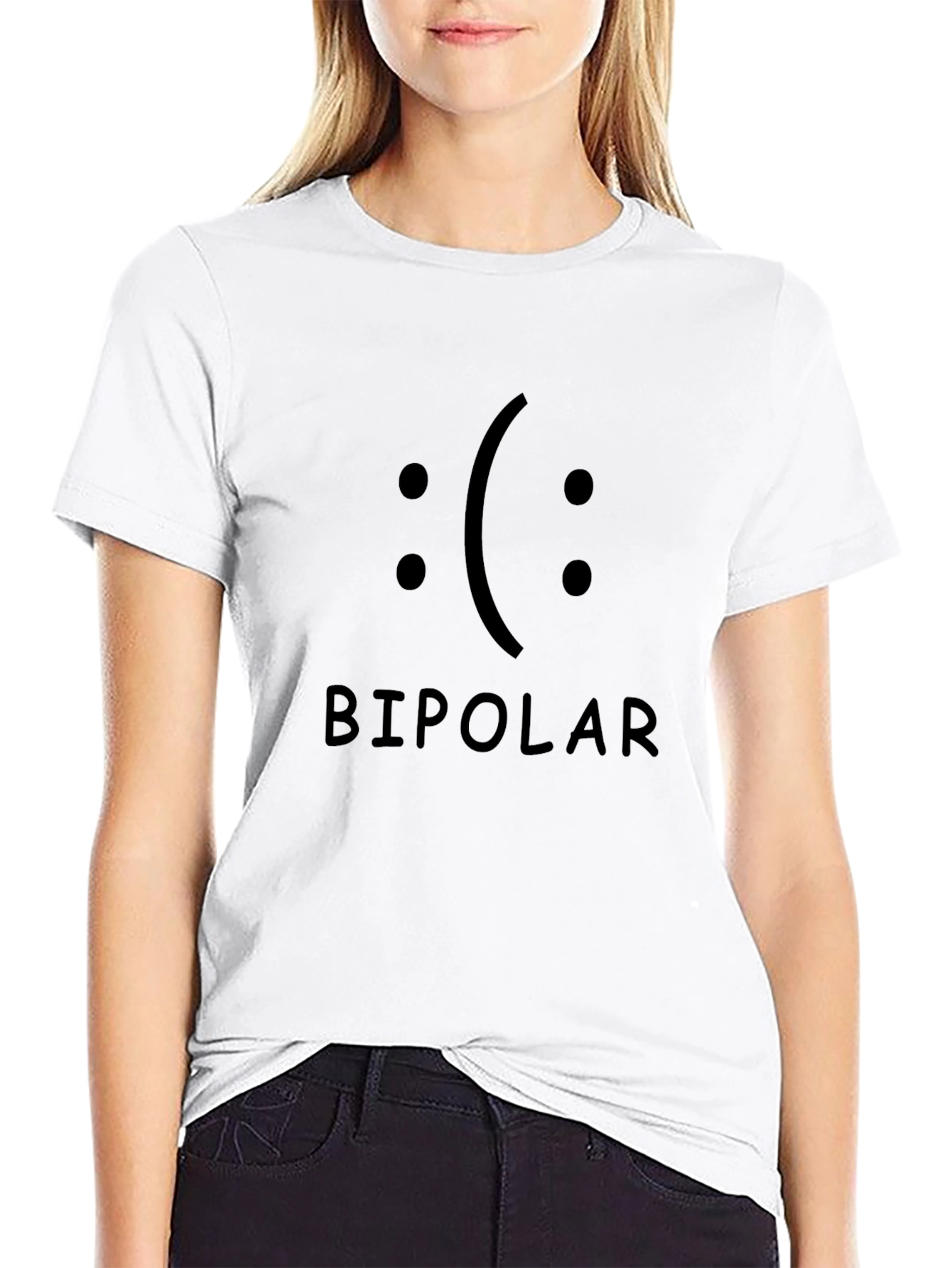 Bipolar Graphic Black T-Shirt