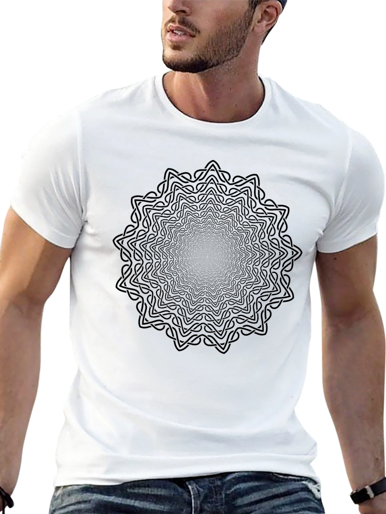 Geometric Mandala T-Shirt