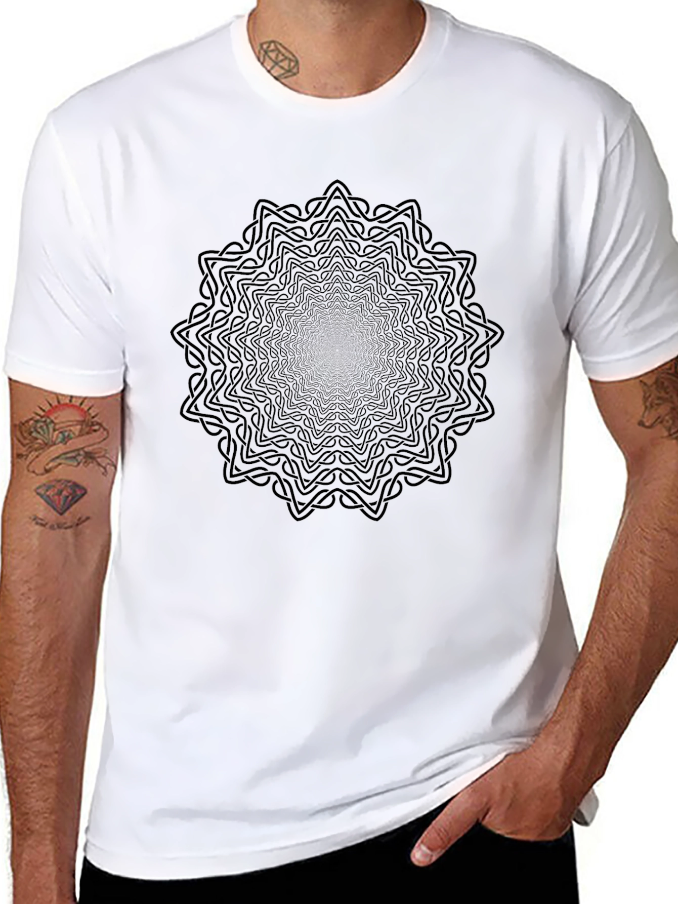 Geometric Mandala T-Shirt