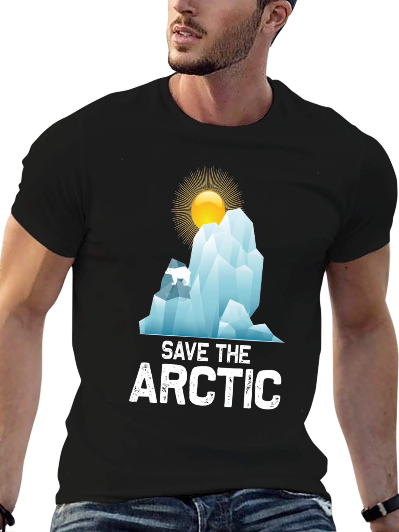 Save the Arctic Graphic Tee - Global Warming Awareness