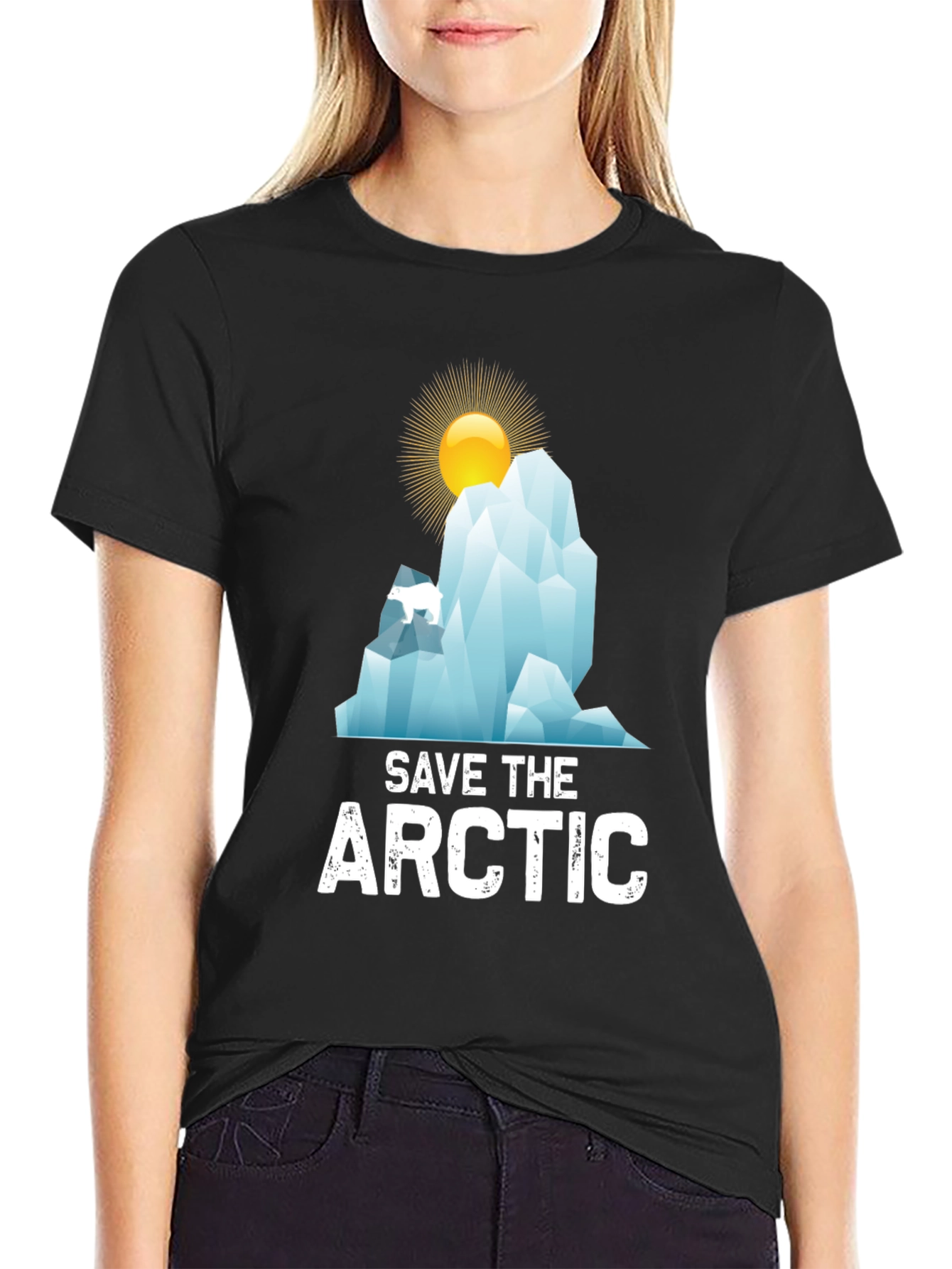 Save the Arctic Graphic Tee - Global Warming Awareness