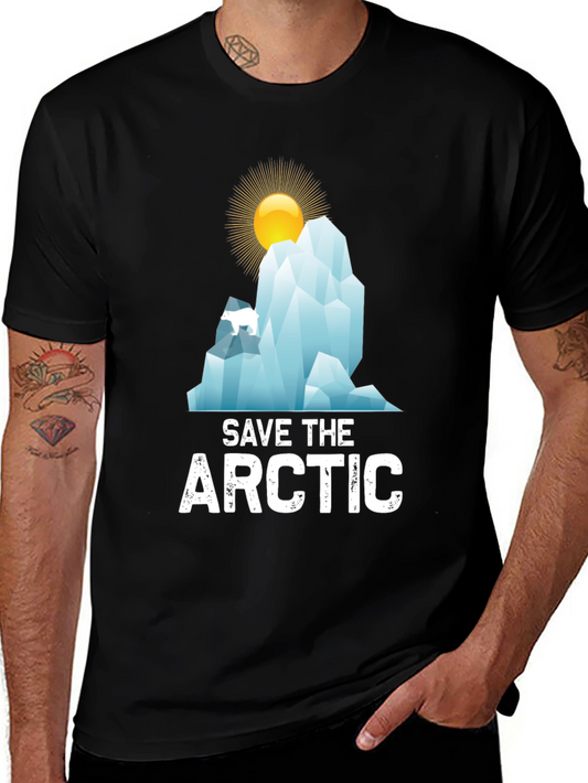 Save the Arctic Graphic Tee - Global Warming Awareness