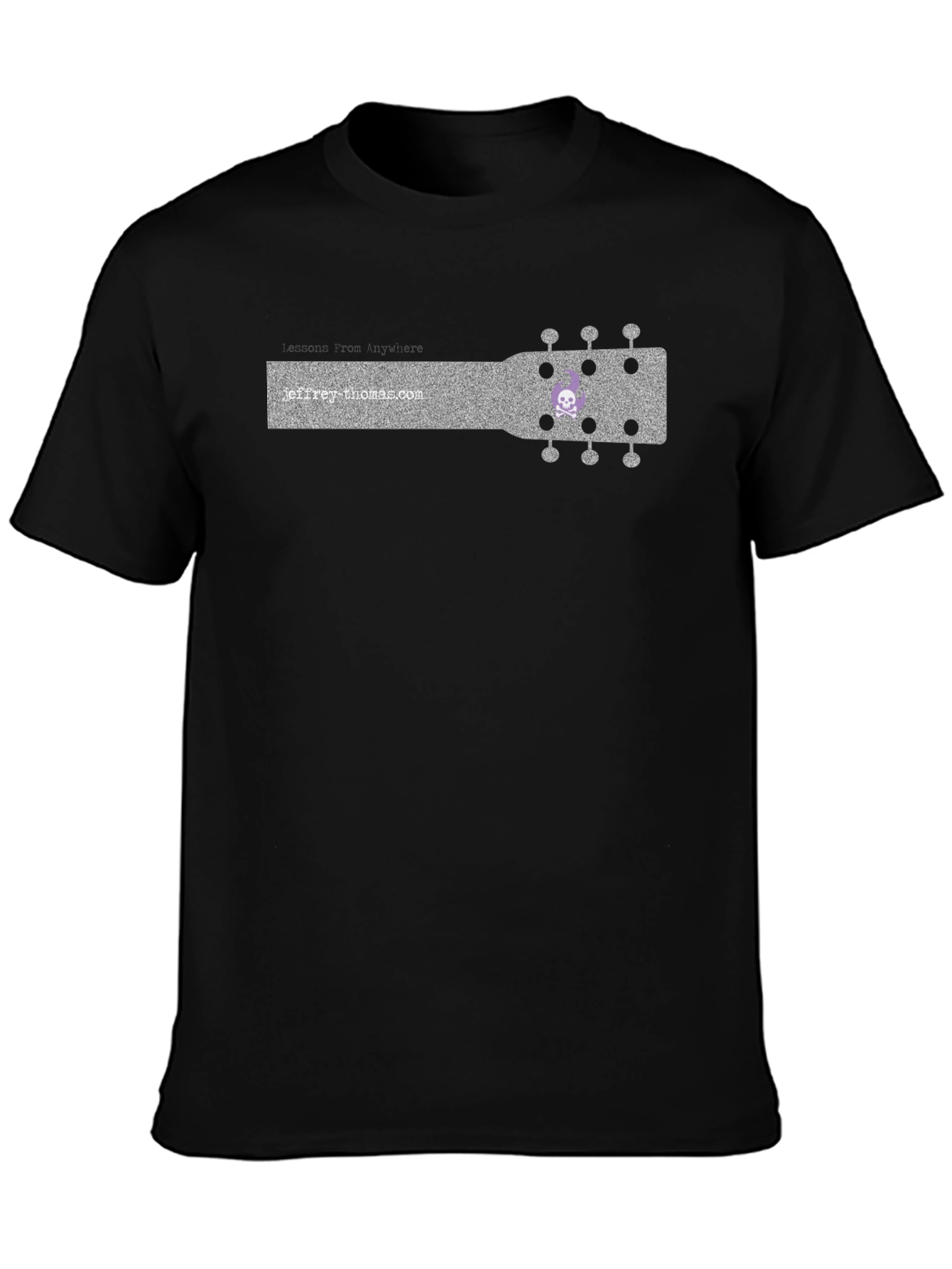 Skull Ukulele T-Shirt - Jeffrey Thomas