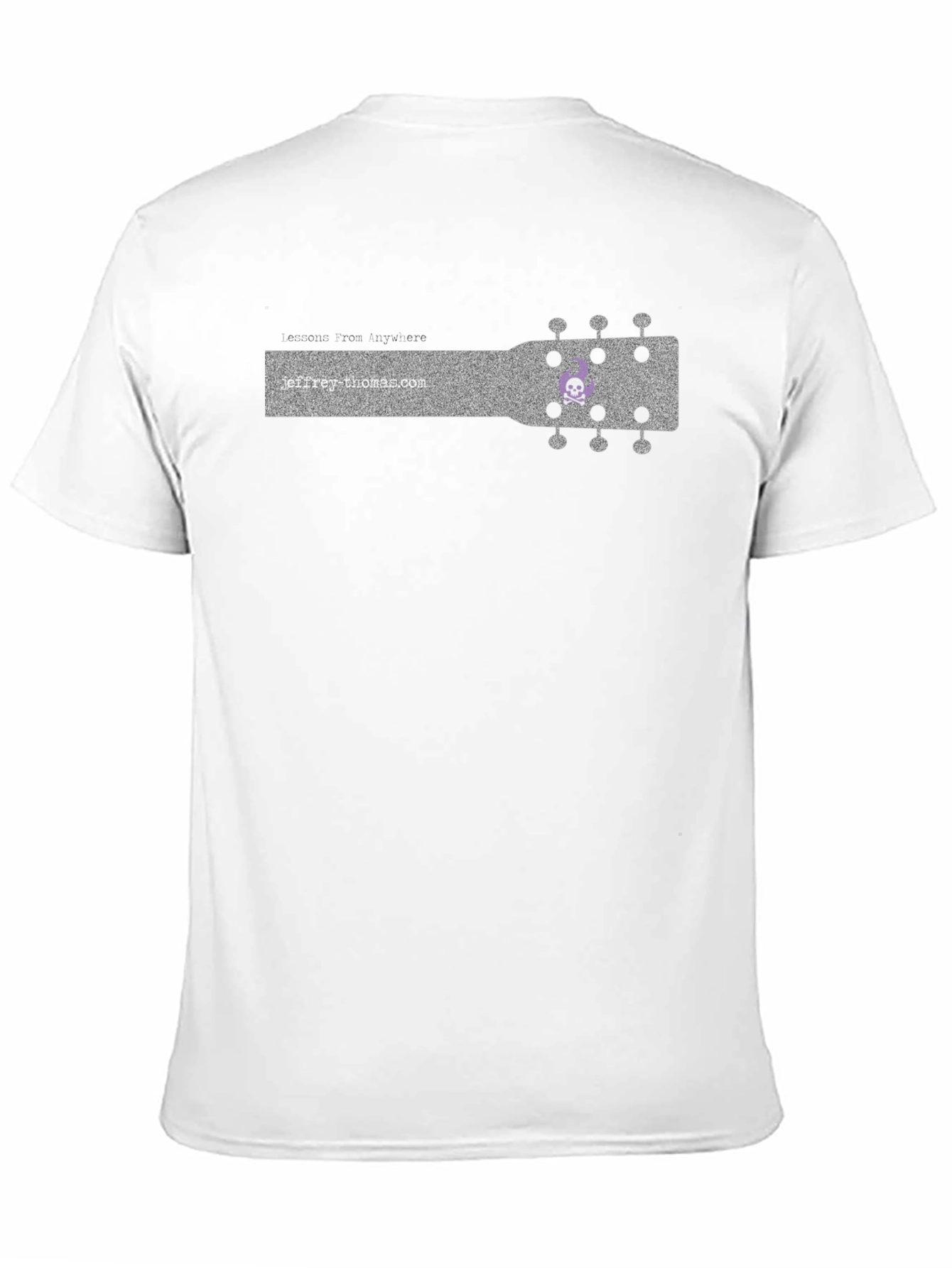Skull Ukulele T-Shirt - Jeffrey Thomas