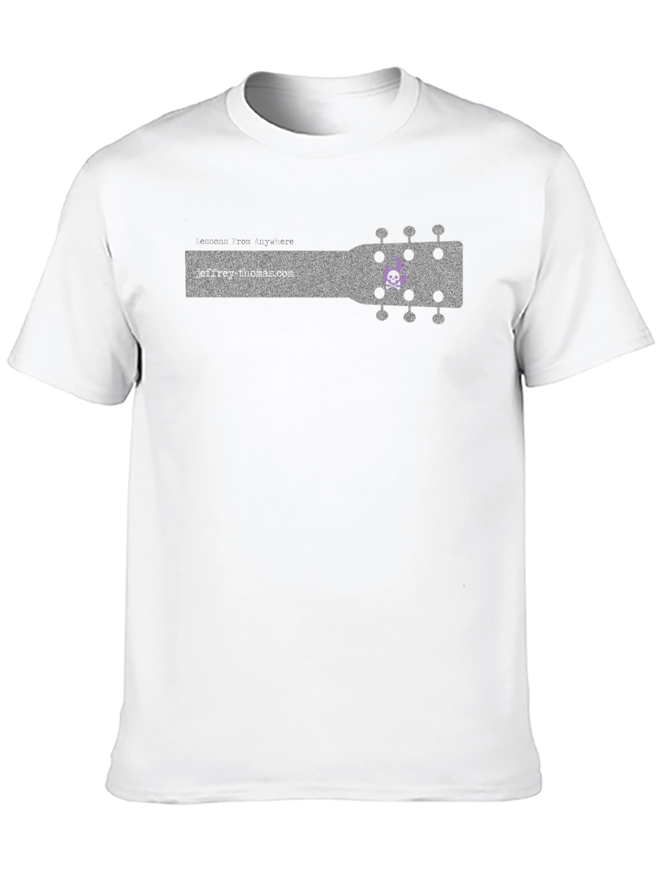 Skull Ukulele T-Shirt - Jeffrey Thomas