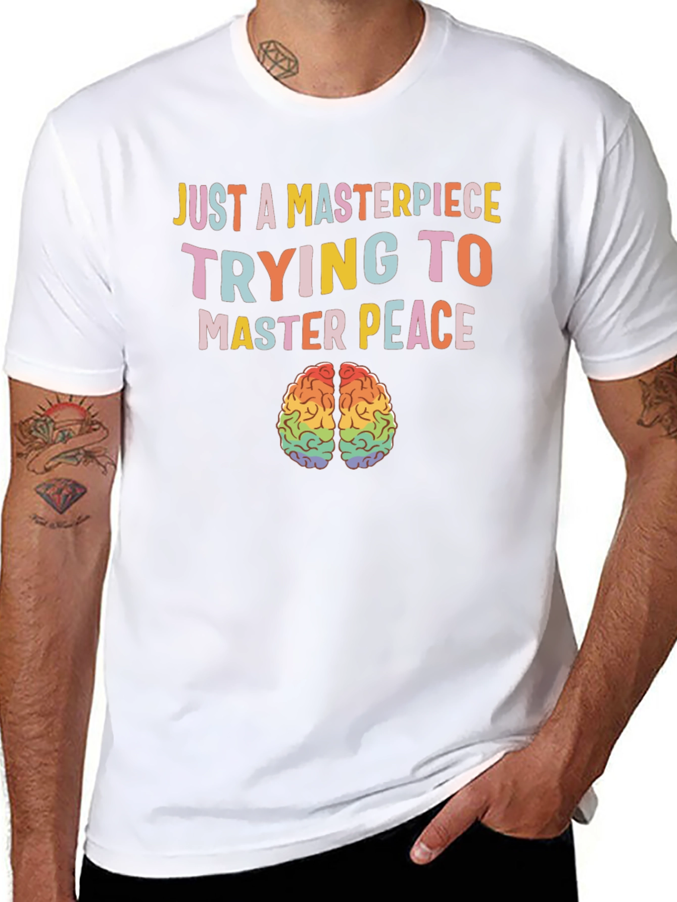 Masterpiece Brain Graphic Tee