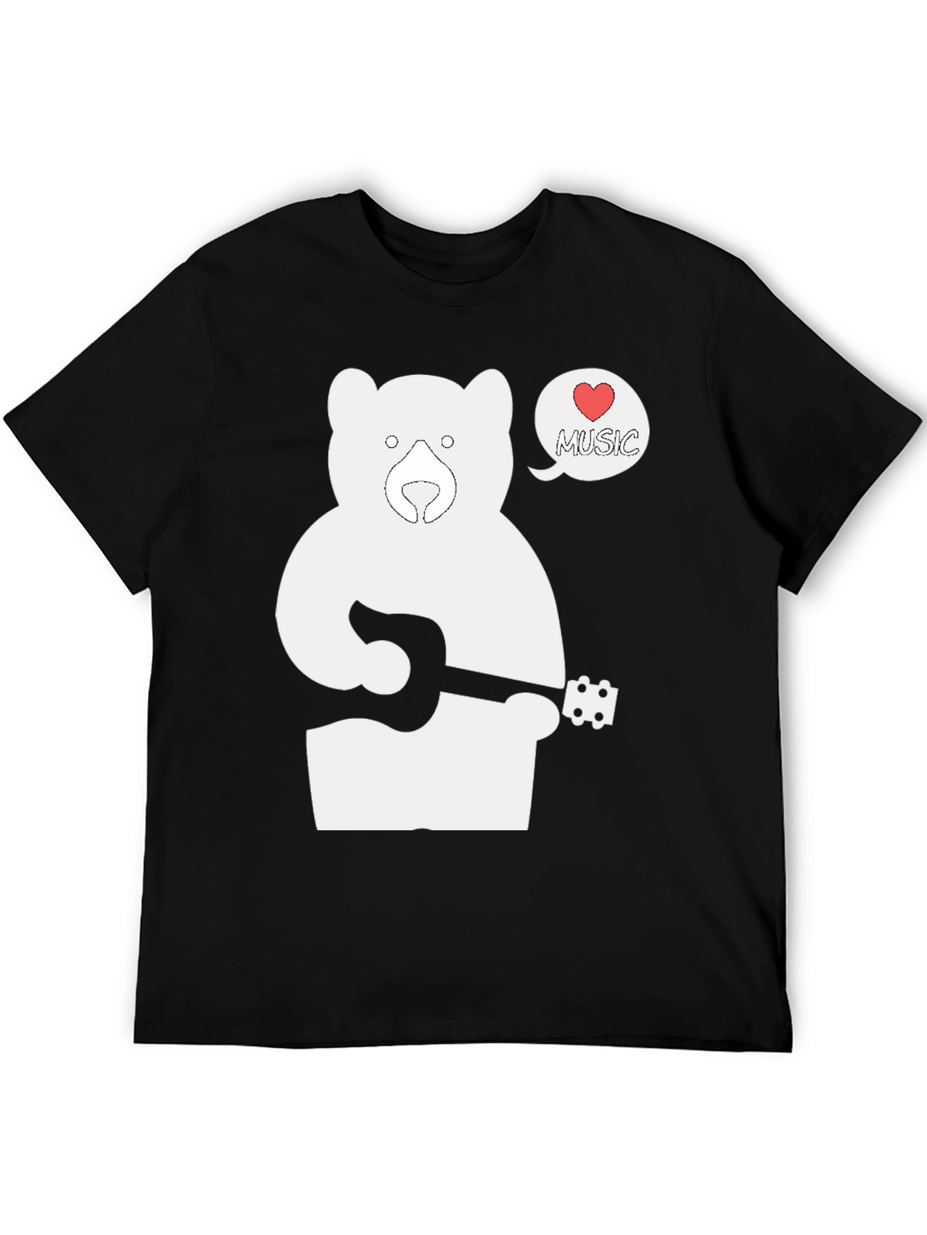 Bear Loves Music T-Shirt