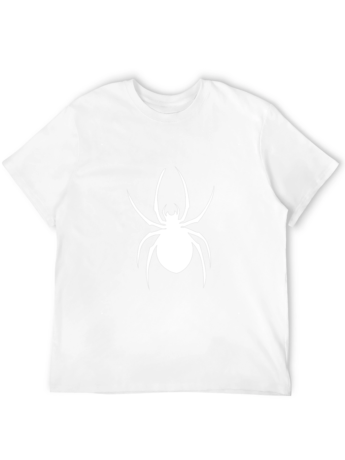 Spider Graphic Tee - Bold Black Cotton T-Shirt