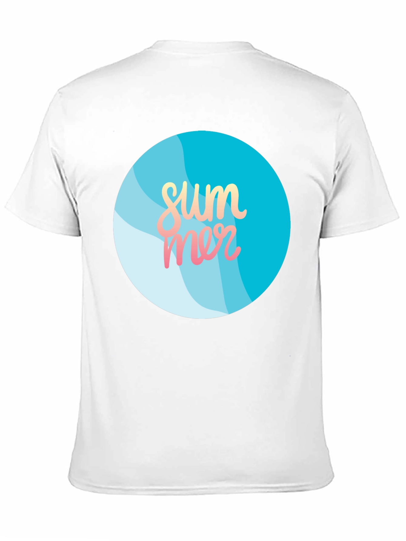 Summer Vibes Black Graphic Tee