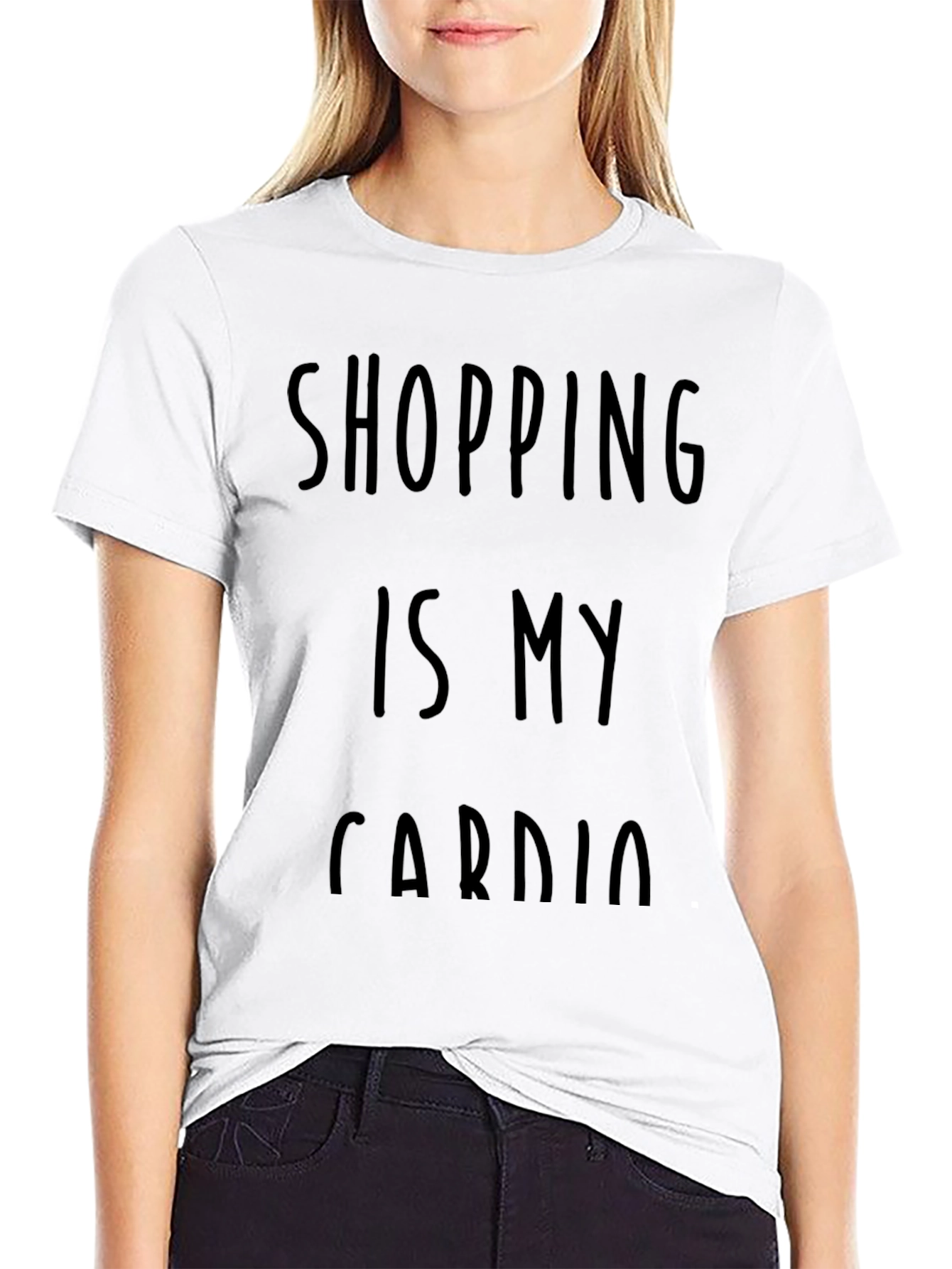 Shopping is My Cardio Graphic Tee