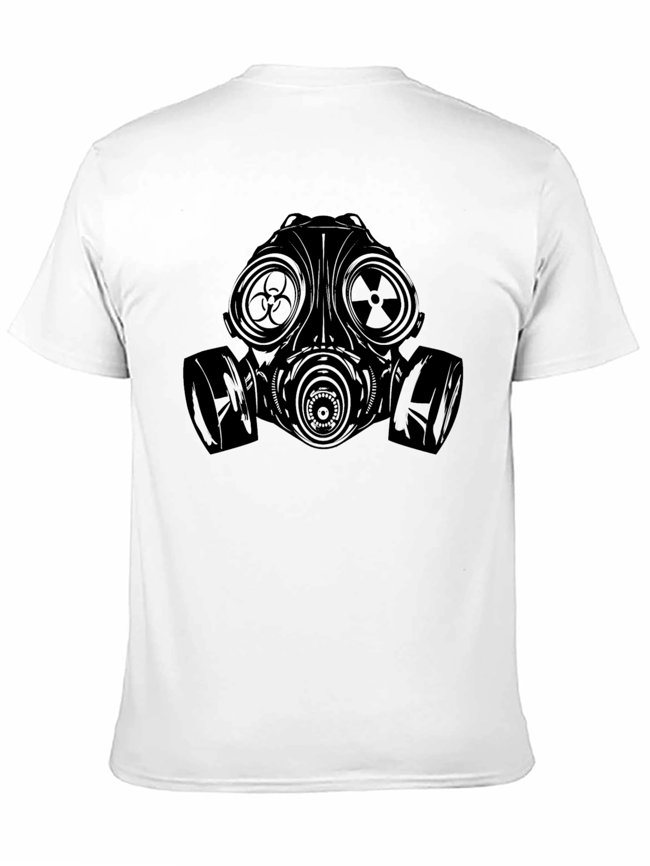 Gas Mask Graphic Tee - Black