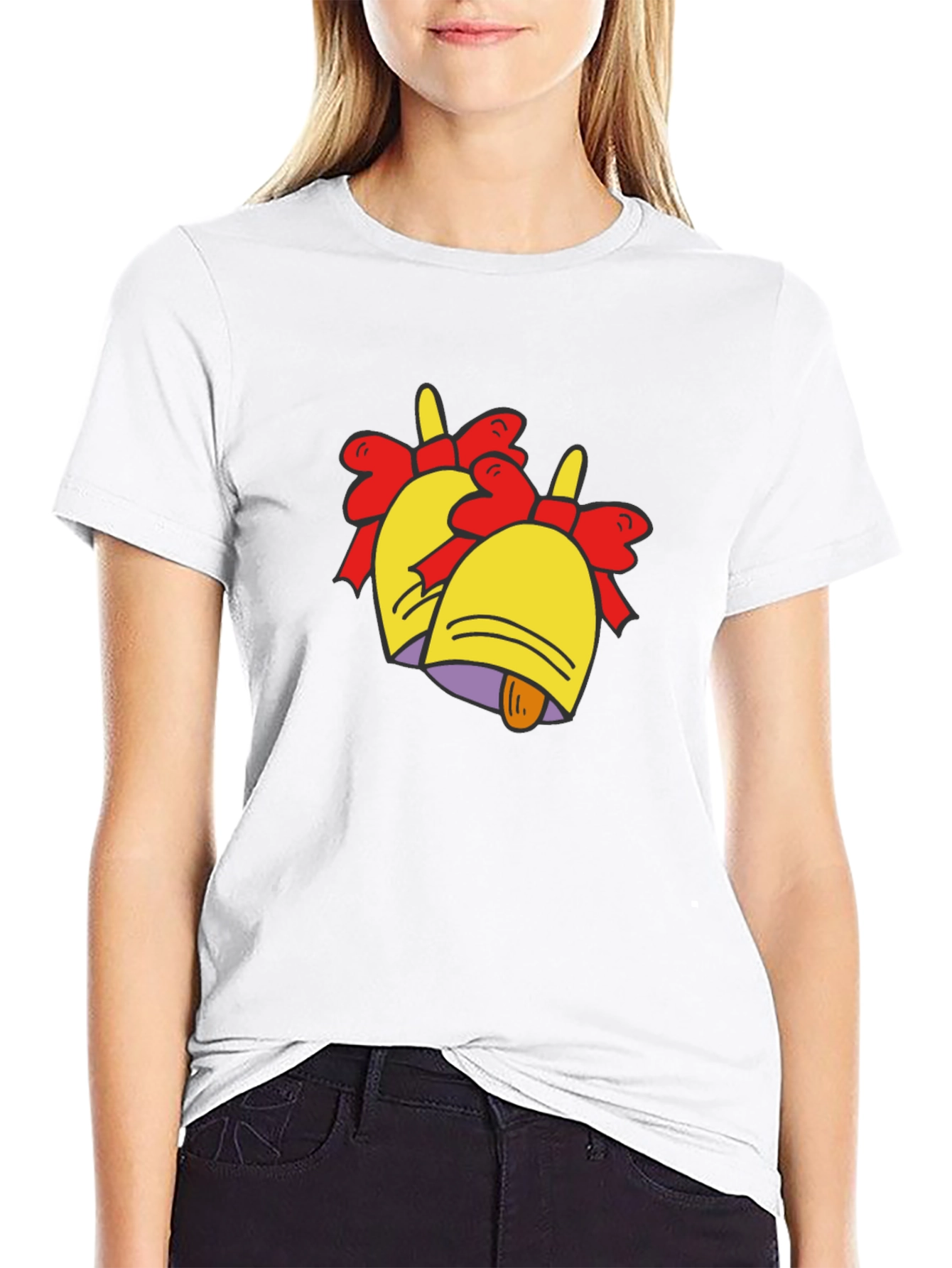Festive Bell T-Shirt - Holiday Cheer Apparel