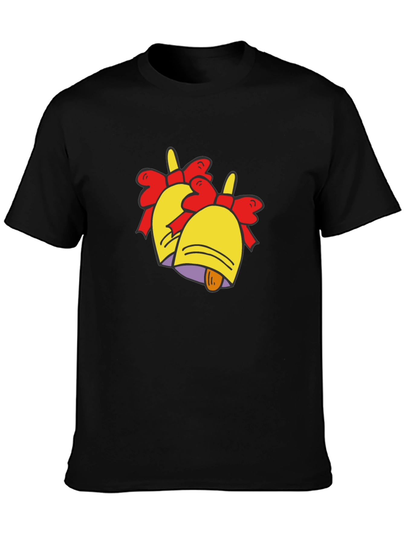 Festive Bell T-Shirt - Holiday Cheer Apparel