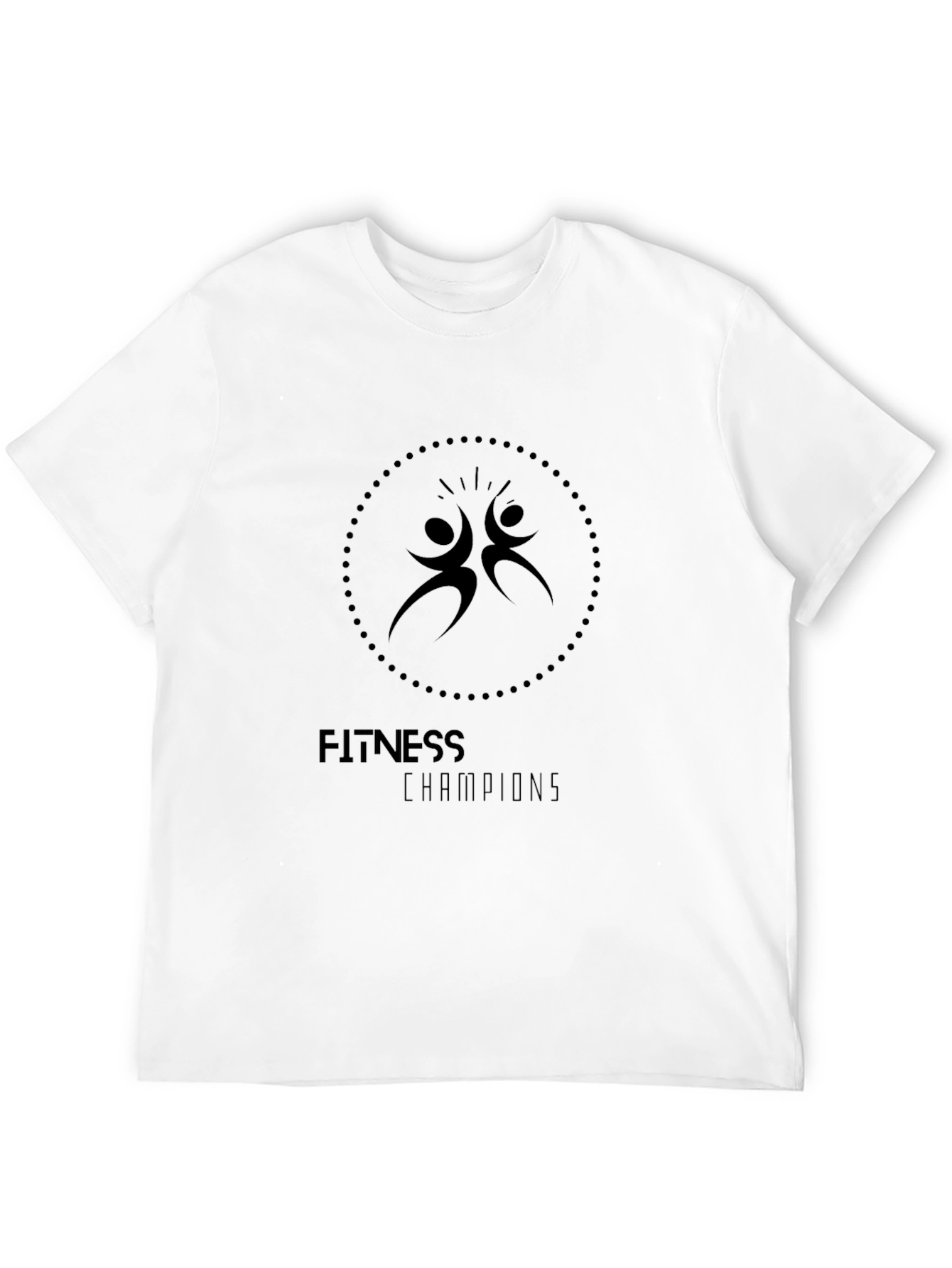 Fitness Champions Black T-Shirt
