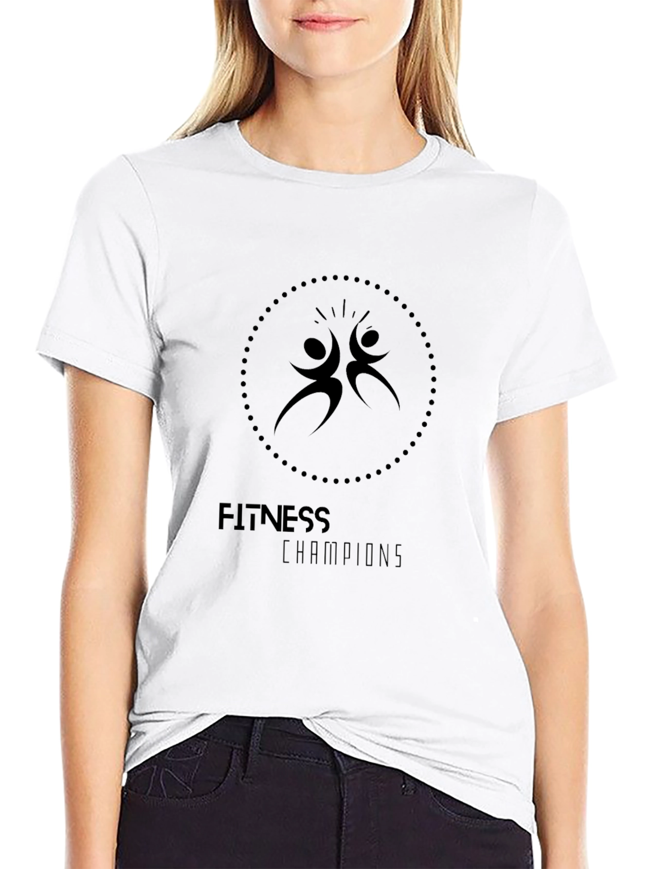 Fitness Champions Black T-Shirt