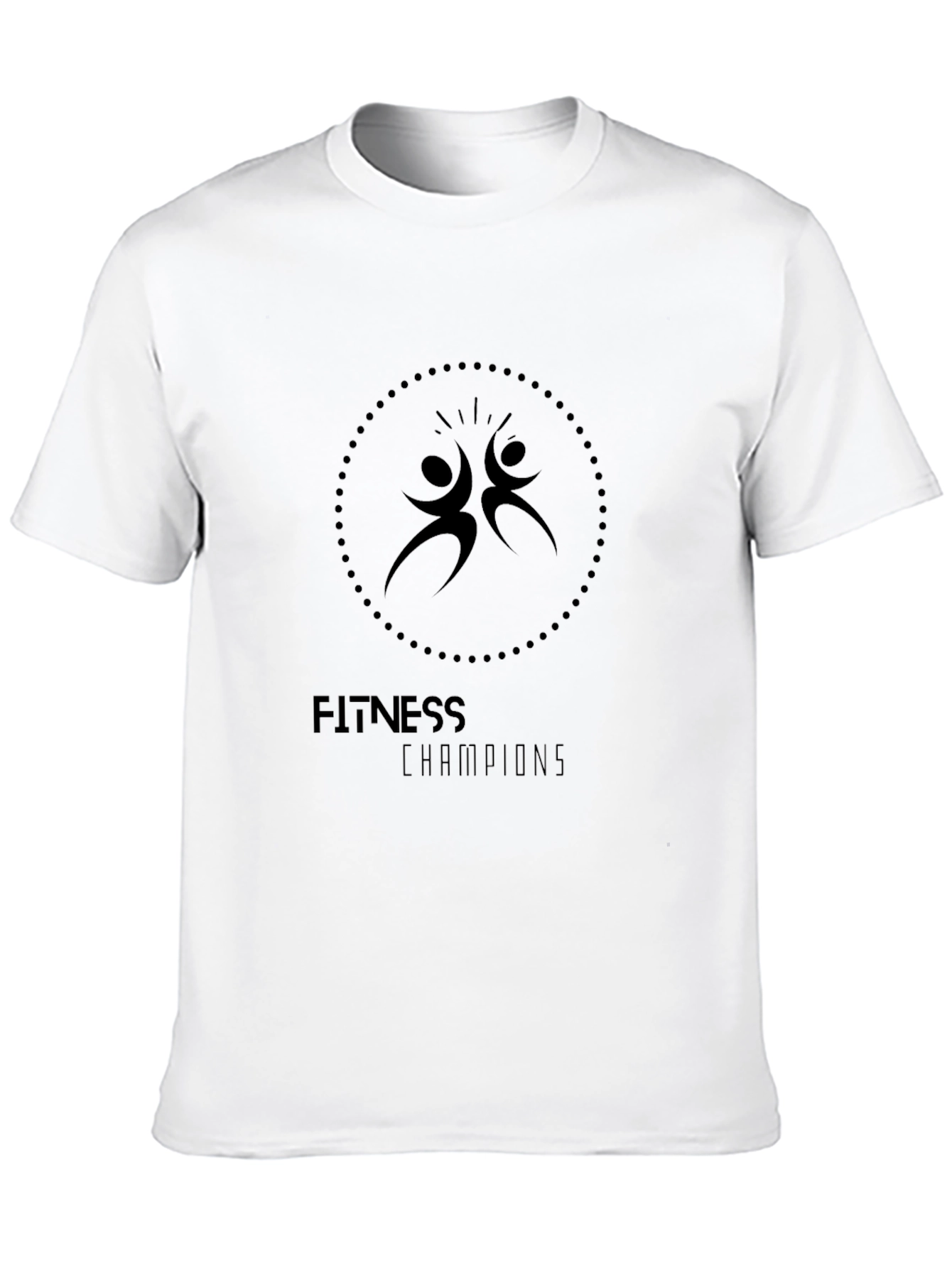Fitness Champions Black T-Shirt