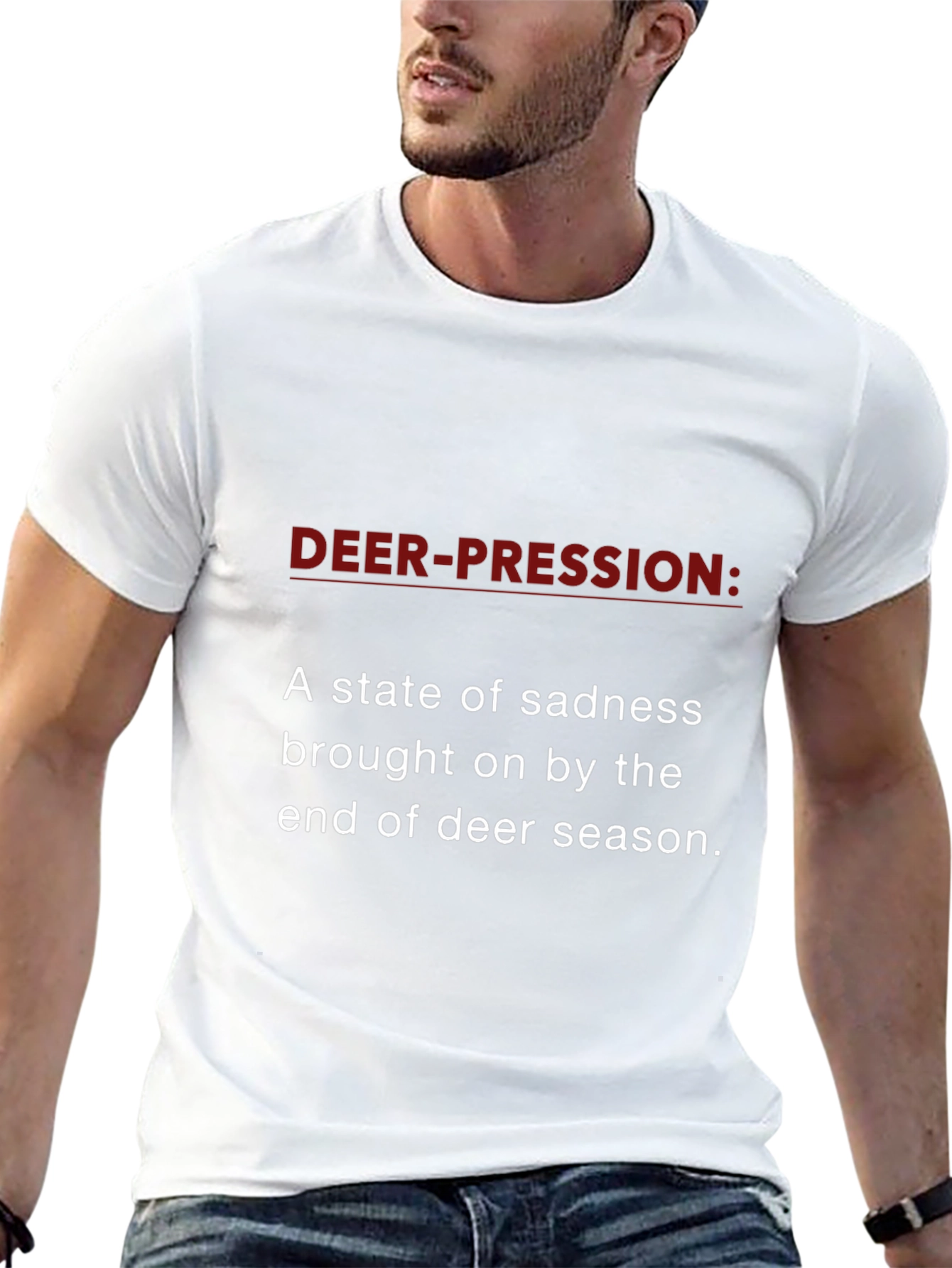 Deer-pression T-Shirt - Hunting Season Sadness
