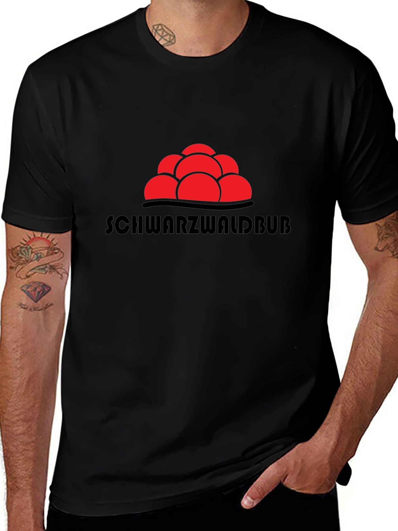 Schwarzwaldbub Black T-Shirt