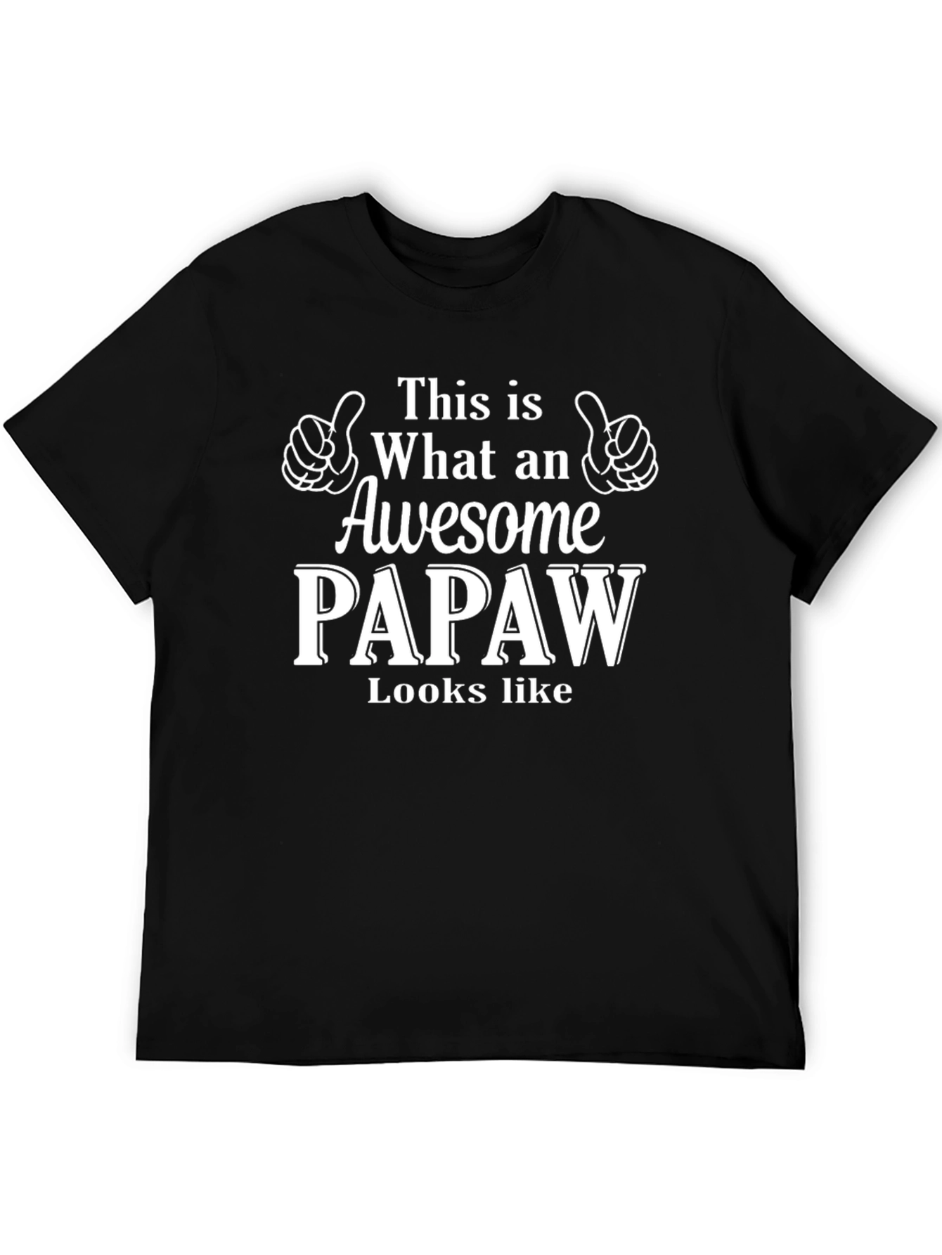 Awesome PAPAW T-Shirt - Gift for Grandfathers