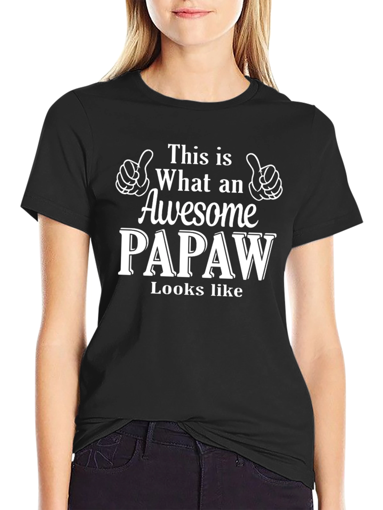Awesome PAPAW T-Shirt - Gift for Grandfathers